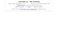 Desktop Screenshot of nahrejto.cz